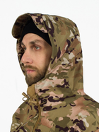 Куртка / ветровка тактическая Softshell multicam софтшелл Мультикам Размер S - изображение 7