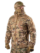 Куртка / ветровка тактическая Softshell multicam софтшелл Мультикам XXL