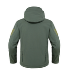 Куртка / ветровка тактическая софтшелл Softshell olive Размер XXL - изображение 3