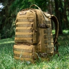 Тактический рюкзак M-Tac на 50 литров с местом для гидратора Trooper Pack Dark Coyote - изображение 10