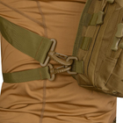 Тактическая универсальная однолямочная сумка Camotec Adapt Койот - изображение 8