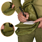Тактическая универсальная однолямочная сумка Camotec Adapt Олива - изображение 14