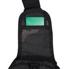 Тактическая универсальная однолямочная сумка Camotec Adapt Multicam Black - изображение 11