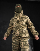 Зимовий тактичний костюм гірка 7.62 tactical піксель Вт6428 M - зображення 8