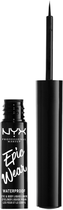 Рідка підводка для очей NYX Professional Makeup Epic Wear Metallic Liquid Liner 01 Balck Metal 3.5 мл (800897103385) - зображення 3