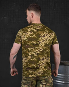 Тактическая мужская потоотводящая футболка M пиксель (85655) - изображение 3