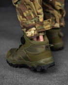 Тактические мужские ботинки на автозавязке весна/лето 42р олива (50275) - изображение 7