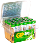 Bateria alkaliczna GP Super Alkaline AAA Batteries 24A/LR03 1.5V (24-Pack) (4891199182884) - obraz 1