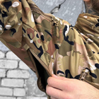 Чоловіча Демісезонна Куртка на легкому флісі SOFT SHELL мультикам розмір XL - зображення 5