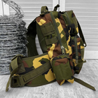 Однолямковий рюкзак 15 л з кріпленням Molle / Вологозахищена нагрудна сумка мультикам - зображення 8