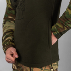 Мужской флисовый убакс с принтом "Мастер Йода" олива мультикам размер XL - изображение 5