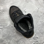 Мужские зимние ботинки с шерстяной подкладкой / Берцы Salomon S-3 из плотной кожи черные размер 40 - изображение 7