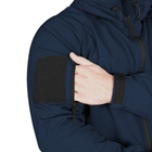 Чоловічий костюм Куртка + Штани SoftShell на флісі / Демісезонний Комплект Stalker 2.0 темно-синій розмір 2XL - зображення 6
