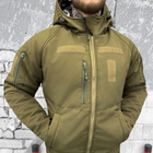 Мужская куртка FALKON на синтепоне с подкладкой Omni-Heat олива размер S - изображение 7