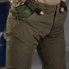 Мужские брюки Patriot stretch cotton с высоким поясом олива размер M - изображение 5