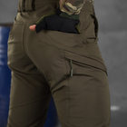 Мужские брюки Patriot stretch cotton с высоким поясом олива размер M - изображение 6