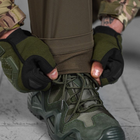 Мужские брюки Patriot stretch cotton с высоким поясом олива размер M - изображение 7