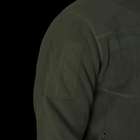 Мужская Флисовая Кофта с липучками под шевроны Marker Ultra Soft Олива / Плотная Флиска размер S(46) - изображение 6