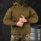 Чоловіча зимова Куртка "Alpha" з утеплювачем G-Loft до -20℃ койот розмір 3XL - зображення 5