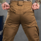 Чоловічі Штани Kayman Softshell з високим поясом / Брюки з місткими кишенями койот розмір XL - зображення 8