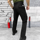 Чоловічі Штани Loshan на флісі чорні / Утеплені бавовняні Брюки розмір з 7-ма кишенями 2XL 38 - зображення 3