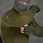 Мужской Убакс с карманами и усиленными локтями олива размер S - изображение 7
