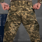 Мужские крепкие брюки Kalista с функциональными Карманами / Плотные брюки Rip-Stop пиксель размер M - изображение 8