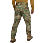 Мужской костюм Куртка + Брюки SoftShell на флисе / Демисезонный Комплект Stalker 2.0 мультикам размер 3XL - изображение 6