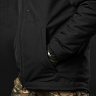 Чоловіча зимова куртка "Patron" Omni-Heat з утеплювачем холлофайбер чорна розмір 2XL - зображення 6