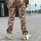 Мужские зимние брюки Softshell / Влагозащищенные штаны на флисе "B&L" пиксель размер S - изображение 5