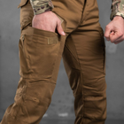 Мужские Штаны Кayman Softshell с высоким поясом / Брюки с вместительными карманами койот размер L - изображение 5