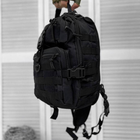 Нагрудна Сумка 20л з регульованими пасками / Однолямний рюкзак чорний 20 x 18 x 32 см - зображення 4
