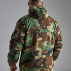 Зимова Чоловіча Куртка Mil-Tec з капюшоном / Утеплений Анорак мультикам "британка" розмір L - зображення 3