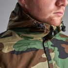 Зимова Чоловіча Куртка Mil-Tec з капюшоном / Утеплений Анорак мультикам "британка" розмір L - зображення 8
