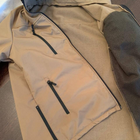 Чоловічий Демісезонний костюм на флісі / Комплект Куртка + Штани Softshell койот розмір S - зображення 6