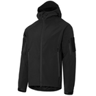 Чоловічий костюм Подовжена Куртка + Штани на флісі / Демісезонний Комплект SoftShell 2.0 чорний розмір XL - зображення 3