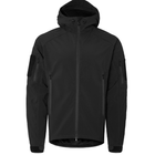 Чоловічий костюм Подовжена Куртка + Штани на флісі / Демісезонний Комплект SoftShell 2.0 чорний розмір XL - зображення 4