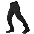 Чоловічий костюм Подовжена Куртка + Штани на флісі / Демісезонний Комплект SoftShell 2.0 чорний розмір XL - зображення 6