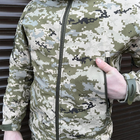 Чоловіча куртка Soft Shell до -5°C піксель розмір 3XL - зображення 4