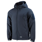 Куртка M-Tac Soft Shell з підстібкою Dark Navy Blue 2XL - изображение 3