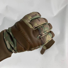 Зимние Перчатки кожаные с сенсорными вставками мультикам размер XL - изображение 4