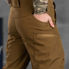 Мужские Брюки "Leon" Softshell с карманами на молниях койот размер XS - изображение 6