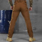 Мужские брюки Patriot stretch cotton с высоким поясом койот размер XL - изображение 4