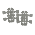 Эластичные наколенники-вставки M-Tac EVA серые размер универсальный - изображение 4