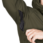 Мужской костюм Удлиненная Куртка + Брюки на флисе / Демисезонный Комплект SoftShell олива размер S - изображение 4