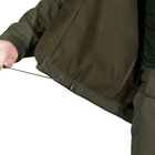 Мужской костюм Удлиненная Куртка + Брюки на флисе / Демисезонный Комплект SoftShell олива размер S - изображение 7