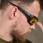 Захисні Балістичні окуляри з 4-ма змінними лінзами та чохлом розмір універсальний - зображення 3