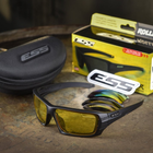 Защитные баллистические очки с 4-мя сменными линзами и чехлом размер универсальный - изображение 4