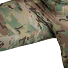 Чоловічі Штани на мікрофлісі з високим поясом / Щільні Брюки CamoTec SoftShell мультикам розмір 2XL - зображення 4