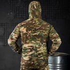 Мужская флисовая Куртка "Battle" с вставками Softshell мультикам размер S - изображение 4